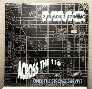 レア 倉庫出 シュリンク 当時物オリジナル 1991 2 Black 2 Strong MMG / Across The 110 b/w Only The Strong Survive Original US 12