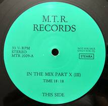 レア 倉庫出 DJ Mega Mix 1986 Various Artist / In The Mix Part X MTR Records MTR 2009 オランダ盤 アングラ Nonstop 80s 絶版_画像1