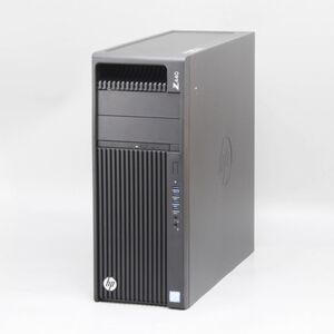 1円スタート Quadro P4000 搭載 動作良 HP Z440 Workstation Xeon E5-1650 v4 3.6GHz 32GB SSD新品256GB Win10 Pro 保証付き