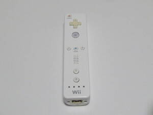 R02【即日配送 送料無料 動作確認済】Wii リモコン コントローラ RVL-003 ホワイト 白