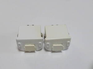 M7【即日配送 送料無料 動作確認済】Wii モーションプラス 2個セット 任天堂 純正 RVL-026 ホワイト 白