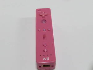 R036【送料無料 即日発送 動作確認済】Wii リモコン 任天堂 Nintendo 純正 RVL-003 ピンク コントローラー