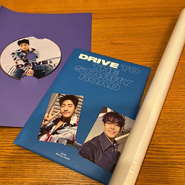 DRIVE TO THE STARRY ROAD ASTRO CDジンジンMJトレカポスター付き