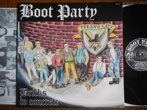 【LP】BOOT PARTY(VOLT24米VULTURE ROCK1997年BRICKS TO CONCRETE/OI/SKINS)