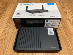 NETGEAR WiFiルーター 無線LAN 11ax(Wi-Fi6)AX1800 1200M+574Mbps RAX20