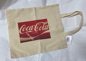 Coca-Cola コカ・コーラ コットン 手提げ バッグ 展示品未使用