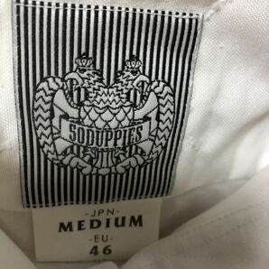 50 DUPPIES ダッピーズ 半袖シャツ ホワイト Mサイズ 日本製の画像3