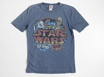 ● JUNKFOOD ◆STARWARS Tシャツ ネイビー Sサイズ R2-D2 C-3PO 半袖 カットソー 米国製 スターウォーズ ジャンクフード ◆ZX9_画像1