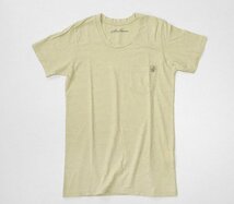 ★80%OFF★新品 2枚セット Seagreen ☆上質コットン ポケットTシャツ 無地 サイズ 1 カットソー シーグリーン◆WX12_画像2