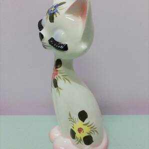ビンテージ 陶器 猫 フィギュア アンティーク 置物 ネコ USA VINTAGE 日本製 Figure cat kitty 人形 ドール 昭和レトロ 雑貨 インテリアの画像8
