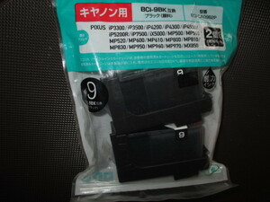 1021送料無料 【キャノンプリンター】ECI-CA09B:BCI-9BK：2個：カートリッジ