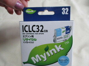 1042送料無料 【エプソンプリンター】ICLC32：ライトシアンカートリッジ