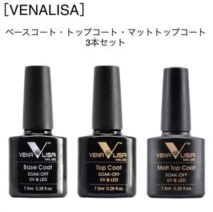 VENALISA (ベース・トップ)コート 3本セット:1480円