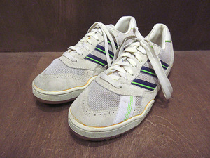 ビンテージ90's●adidas COURT TRAINERレディースメッシュ×スウェードスニーカーsize 7●220810s5-w-snk-24cm 1990sアディダス