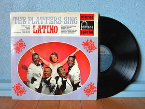 THE PLATTERS●THE PLATTERS SING LATINO Fontana SFL 13040●211006t1-rcd-12-fnレコード米LP米盤US盤プラッターズラテンR&B