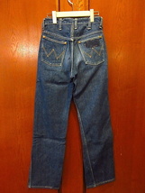 ビンテージ50's★Wrangler 11YWZ size14★191104s5 1950sラングラーボーイズストレートジーンズデニムブルーベルタグ11MWZ_画像2