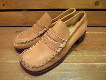 ビンテージ70's★DEADSTOCK SEBAGO レディースビーフロールローファー Size 8 1/2C★60's80'sセバゴ革靴レザーシューズ古靴デッドストック_画像1