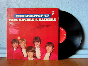 PAUL REVERE & THE RAIDERS●THE SPIRIT OF '67 Columbia CS 9395●201224t2-rcd-12-rkレコード12インチ米盤US盤レイダース