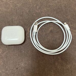 Apple純正 AirPods 第3世代　MME73J/A 充電ケース＋lightening USB-Cケーブルのみ イヤホン無し　