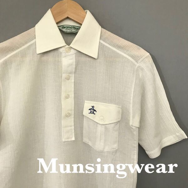 マンシングウェア Munsingwear 半袖 メンズ Sサイズ ファッション 衣類 ゴルフウェアー ♭◇