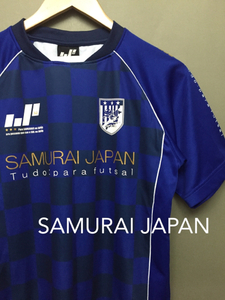 ♪□サムライジャパン SAMURAI JAPAN 半袖 練習着 サッカー S