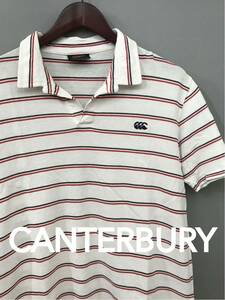 カンタベリー CANTERBURY 半袖 ドライ ポロシャツ メンズ Lサイズ ！△