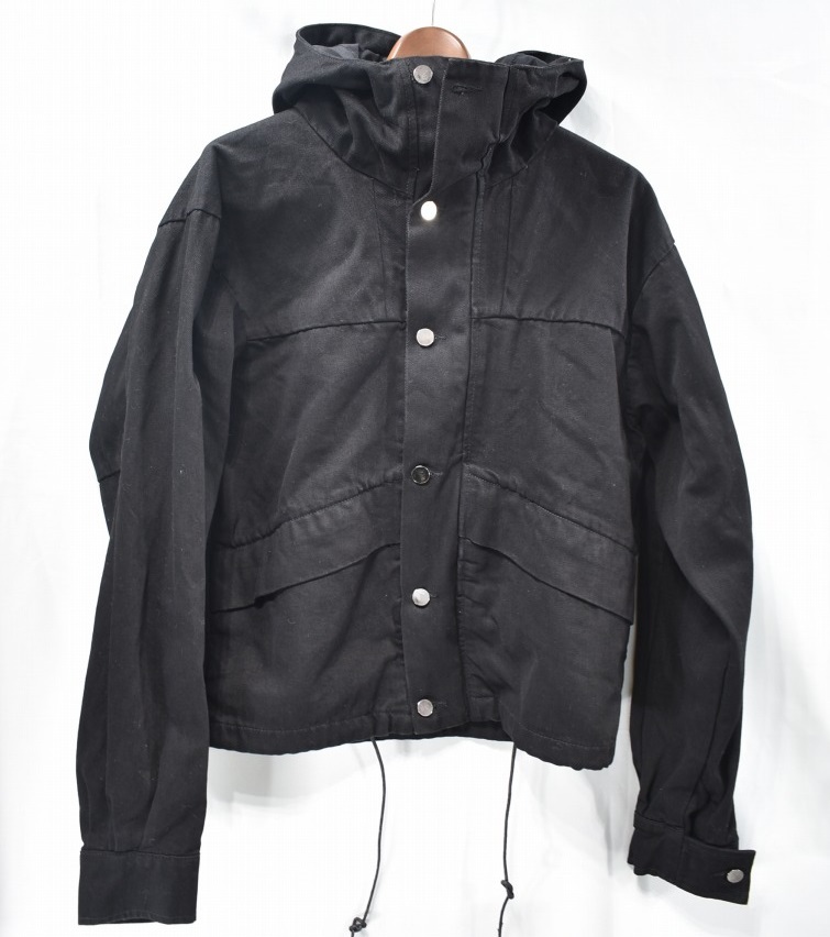 新品未使用ALMOSTBLACKオールモストブラックスタッズノーカラー