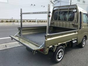 { welding * drilling un- necessary } light truck for carrier carrier [ light triangle ] made of stainless steel flexible type 90 type horse torii landscape gardening industry Hijet 