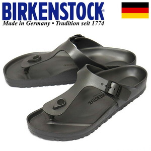 BIRKENSTOCK (ビルケンシュトック) 1001505 GIZEH EVA ギゼ サンダル METALLIC ANTHRACITE レギュラー幅 BI209 38-約24.5cm