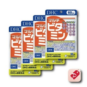 DHC マルチビタミン 60日分×4袋 賞味期間2025.3