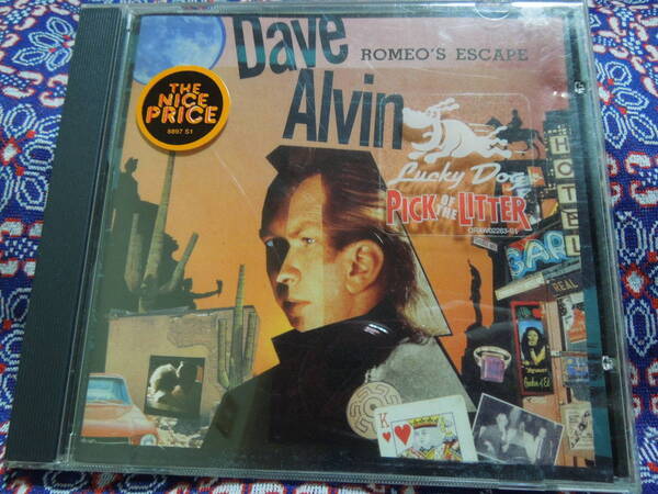 ロカビリー　中古CD　Dave Alvin / Romeo's Escape