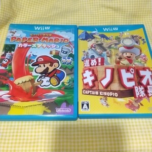 WiiUソフト ペーパーマリオ カラースプラッシュ、進めキノピオ隊長