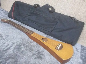 (79) 良品 Martin The Backpacker Guitar マーティン バックパッカー トラベルギター シリアル:9697 ソフトケース付