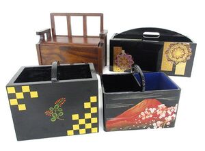 送料300円(税込)■ln046■雅 リモコンラック 富士さくら 等 4種 4点【シンオク】