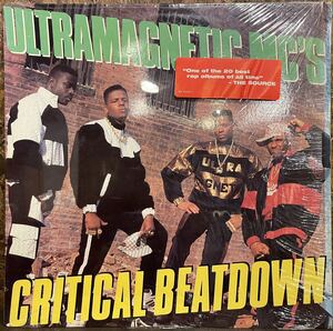 【US盤/Hip Hop/LP】Ultramagnetic MC's Critical Beatdown / 試聴検品済