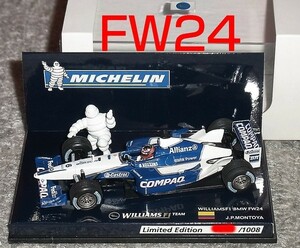 ミシュラン別注 1/43 ウイリアムズ BMW FW24 モントーヤ 2002 WILLIAMS Montoya 