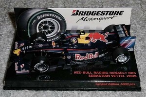 ブリヂストン別注 1/43 レッドブル ルノー RB5 ベッテル 2009 RED BULL RENAULT Bridgestone