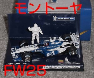 ミシュラン別注 1/43 ウイリアムズ BMW FW25 モントーヤ 2003 WILLIAMS Montoya MICHELN