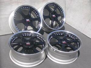 貴重サイズ DEレーシング 8J 8.5J 112-5H VW Golf Jetta Audi A3 A4 ヴァリアント Passat TE37 BBS LM Leoンハルト ヘアゾーグ