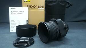 [美品♪]Nikon/ニコン PC-E Micro NIKKOR 85mm f/2.8D 単焦点 レンズ/動作品