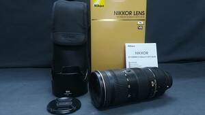 [良品♪]Nikon/ニコン AF-S NIKKOR 70-200mm f/2.8E FL ED VR 望遠ズーム レンズ/動作品