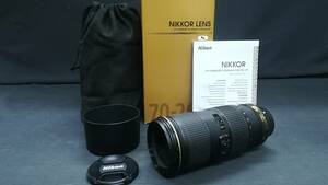 [美品♪]Nikon/ニコン AF-S NIKKOR 70-200mm f/4G ED VR 望遠ズーム レンズ/動作品