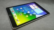 【動作品♪】Apple iPad 6世代 128GB Wi-Fi+Cellular A1954(MR722J/A) スペースグレイ_画像2
