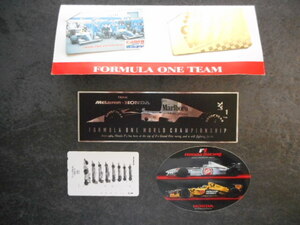  telephone card Canon ui rear mzCANON WILLIAMS GRAND PRIX ENGINEERING FORMULA ONE TEAM