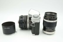 MINOLTA ミノルタ SR-7 ボディ+ ROKKOR- PF 58mm f/ 1.4 + ROKKOR- TC 100mm f/ 4 レンズ セット 35mm フィルム 一眼レフ カメラ _画像4