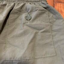 沖縄 米軍放出品 実物 USMC MARIEN TRUNKS トレーニングパンツ ショートパンツ スポーツ 筋トレ LARGE OD (管理番号TU4)_画像5