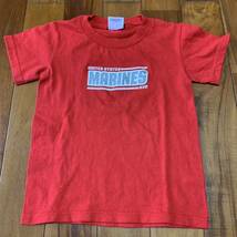 沖縄 米軍放出品 USMC MARINE ミリタリー KIDS Tシャツ オシャレ ファッション 可愛い 2枚セット (管理番号UV17)_画像2