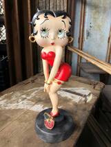 即決 Betty Boop "THE RED PURSE" 32㎝ スタチュー ベティブープ ベティちゃん 限定300個 ビンテージ フィギュア ドール レア_画像1