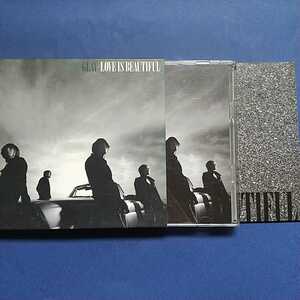 GLAY CDアルバム LOVE IS BEAUTIFUL フォトブック＆DVD＆広告などあり 