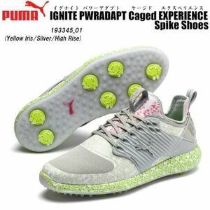 プーマ PUMA ゴルフシューズ イグナイト パワーアダプト ケージド EXPERIENCE スパイクシューズ 29cm 未使用 193345-01